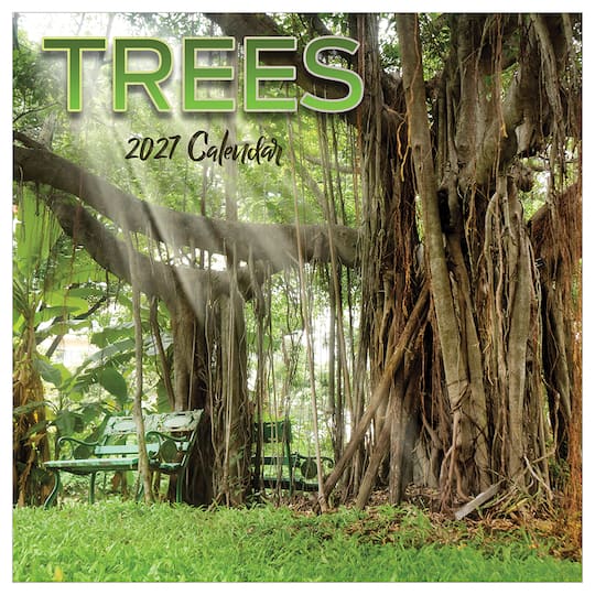 2027 Trees Wall Calendar
